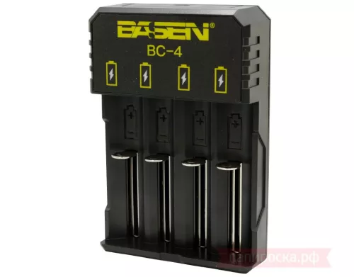 BASEN BC4 batterij oplader voor tot 4 batterijen parallel