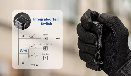 Wuben X4 zaklamp pakket, wit