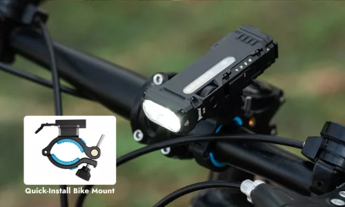 Wuben X4 zaklamp pakket, wit