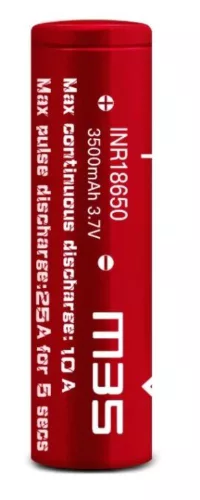 Vapcell M35 18650 3500 mAh 10A oplaadbare Li-ion accu