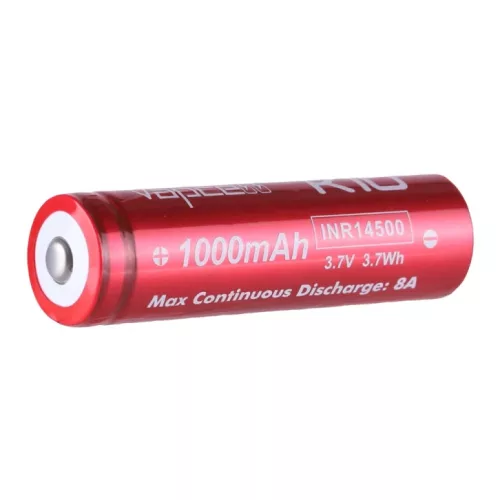 Vapcell K10 INR14500 CONISCH 1000 mAh 8A oplaadbare Li-ion accu