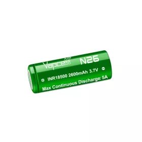 Vapcell N20 18500 2000mah 10A tölthető li-ion akkumulátor