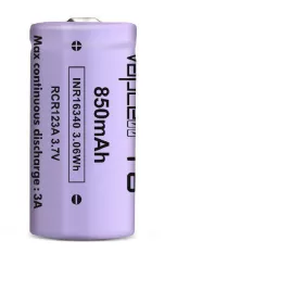 Vapcell T8 INR16340 850 mAh 3A oplaadbare Li-ion accu
