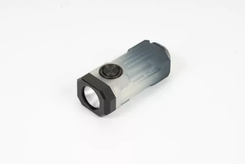 WUBEN E2 Mini EDC sleutelhangerzaklamp – 150 lumen, USB-C oplaadbaar, magnetisch, rood en blauw signaallicht