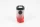 WUBEN E2 Mini EDC sleutelhangerzaklamp – 150 lumen, USB-C oplaadbaar, magnetisch, rood en blauw signaallicht - Rood