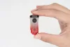 WUBEN E2 Mini EDC sleutelhangerzaklamp – 150 lumen, USB-C oplaadbaar, magnetisch, rood en blauw signaallicht - Rood