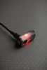 WUBEN E2 Mini EDC sleutelhangerzaklamp – 150 lumen, USB-C oplaadbaar, magnetisch, rood en blauw signaallicht - Rood