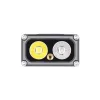 Lumintop F02 4-in-1 zaklamp, 1000 lumen, 365 nm UV, RGB licht, groene laser