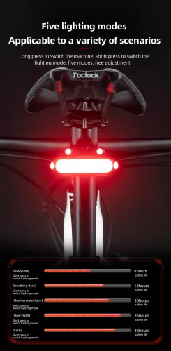 ROCKBROS Bionic Frog achterlicht